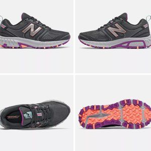 New Balance 412 v3 Trail Running Shoes - Size 7.5 - Black Ginger Pink